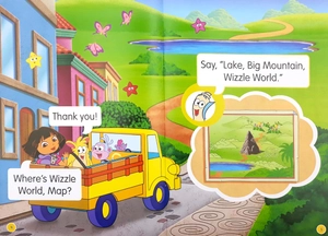 bộ reading stars: level 3: dora the explorer: the wizzle party - Ảnh 4