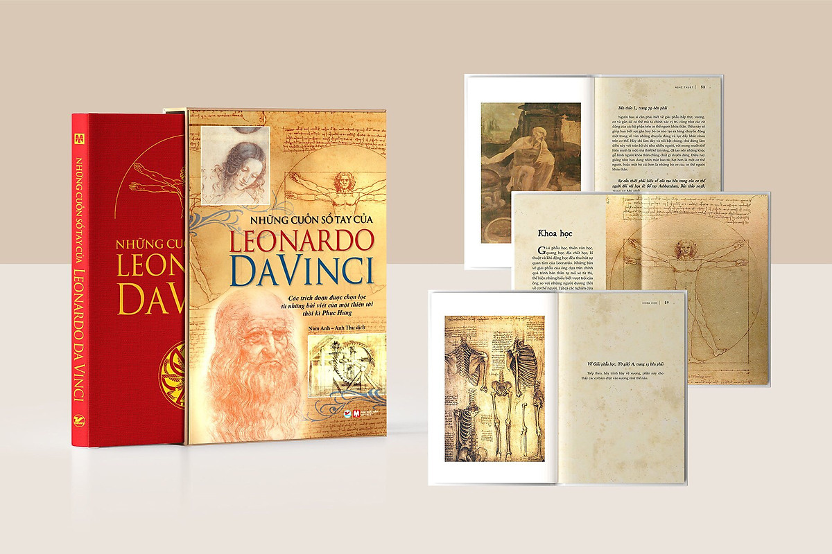 bộ sách abraham lincoln + tinh thần võ sĩ đạo + leonardo michelangelo và raphael + napoleon + những cuốn sổ tay của leonardo da vinci (bộ 5 cuốn) - Ảnh 6