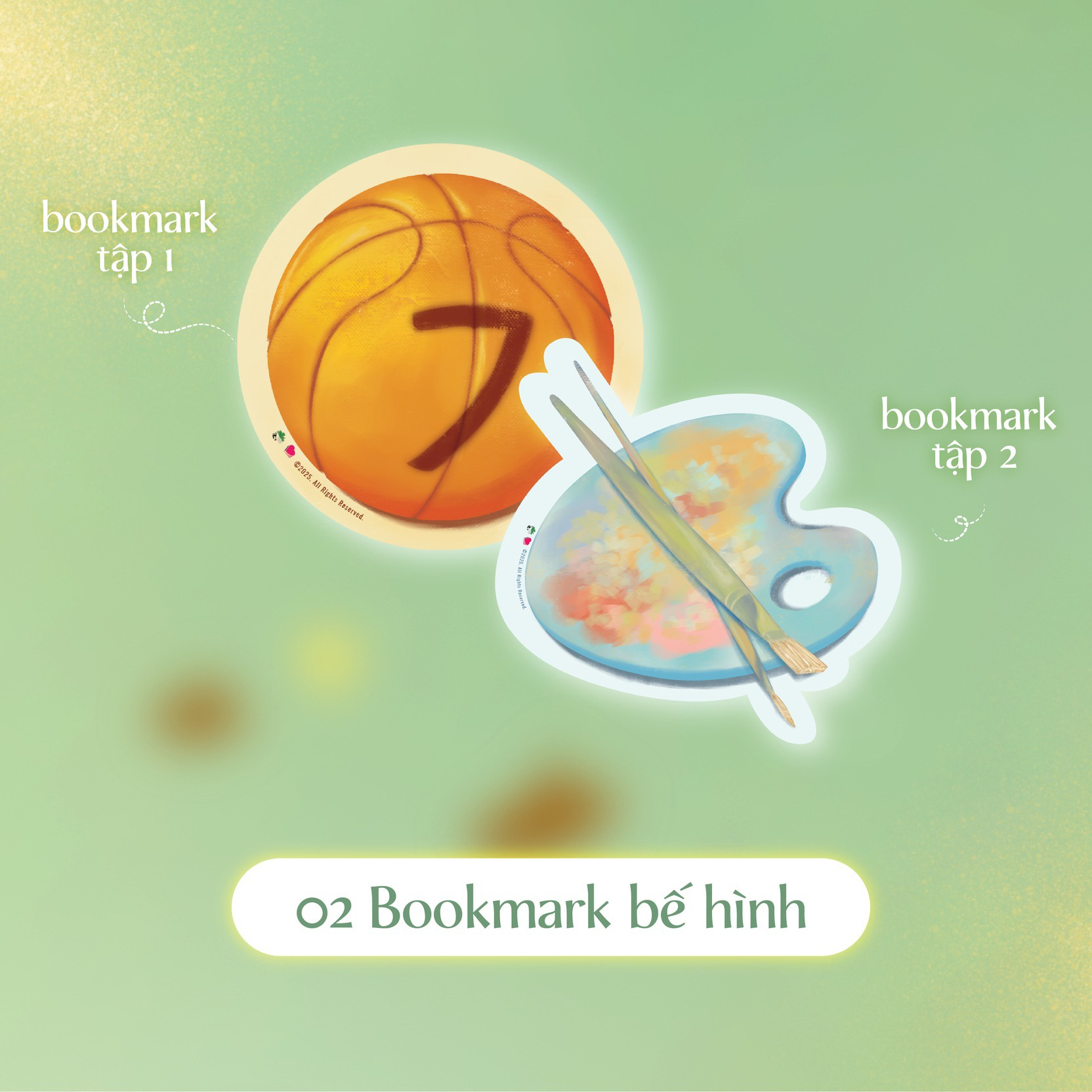 Bộ Sách Anh Là Người Tốt Nhất - Tập 1 + Tập 2 (Bộ 2 Tập) - Bản Đặc Biệt - Tặng Kèm Bookmark Pallet Pha Màu + Bookmark Bóng Rổ + Postcard + Huy Hiệu Chibi - Ảnh 5
