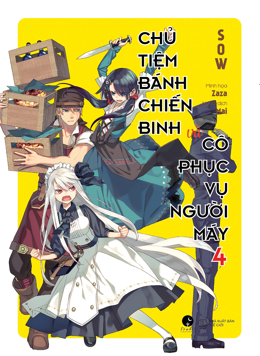 Bộ
						
										
										[Sách Đồng Giá 40K] Chủ Tiệm Bánh Chiến Binh Và Cô Phục Vụ Người Máy - Tập 4 - Ảnh 2