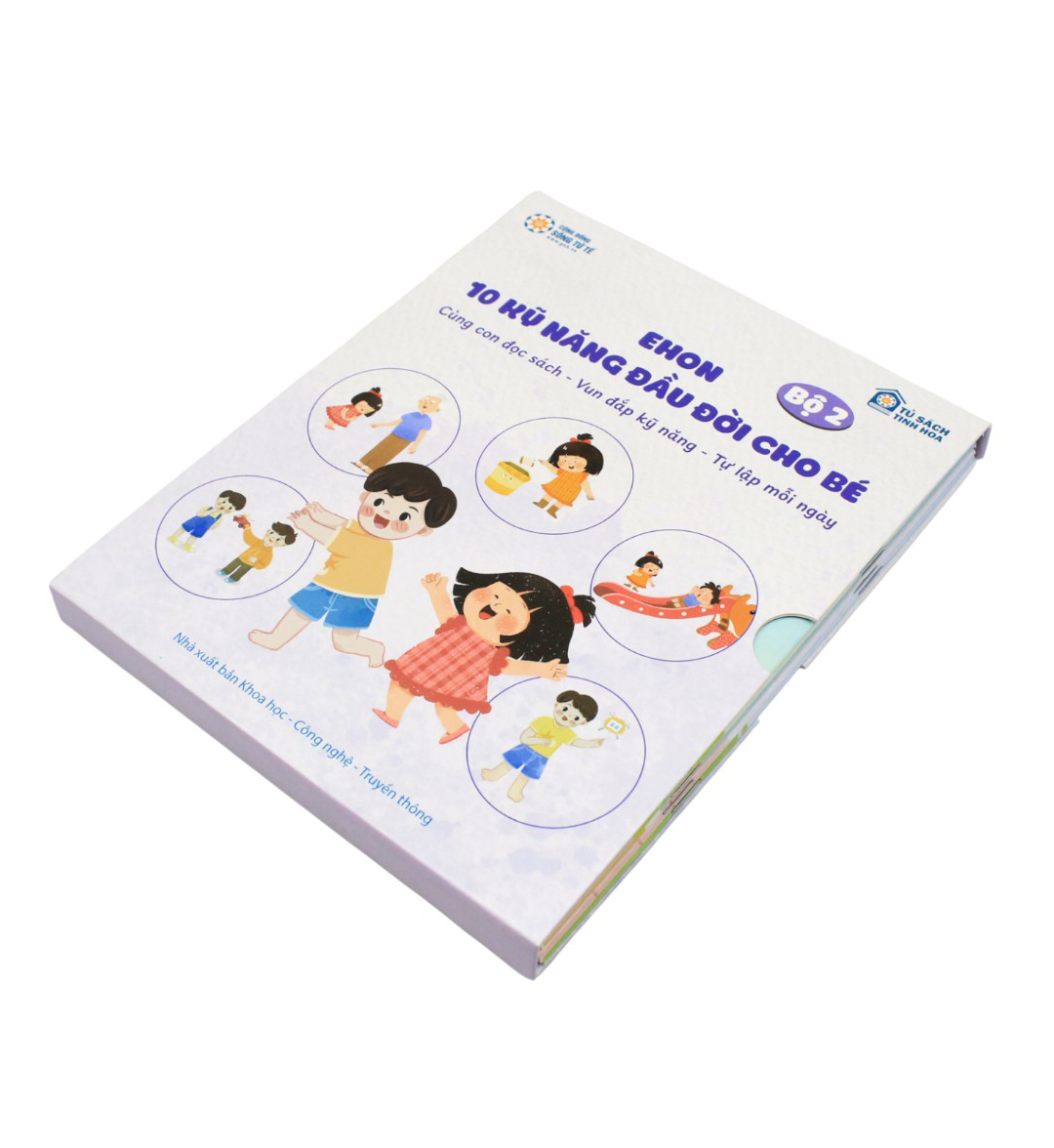 Bo Sach Ehon - 10 Ky Nang Dau Doi Cho Be - Bo 2 (Bo 5 Cuon) - Ảnh 12