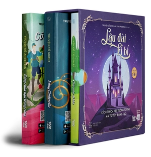 bộ sách hoạt hình song ngữ 4d - lâu đài kì bí (bộ 3 cuốn) - Ảnh 4