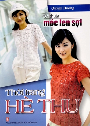 bộ sách móc len sợi: thời trang hè thu + thời trang xuân hè + 15 mẫu thời trang + móc len sợi tấm lót, thảm, hoa trang trí, giày, nón, giỏ xách,… (bộ 4 cuốn) - Ảnh 6