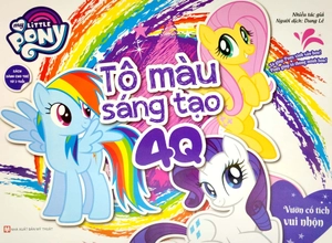 bộ sách my little pony - tô màu sáng tạo 4q (dành cho trẻ từ 3 tuổi) (bộ 4 cuốn) (tái bản 2022) - Ảnh 4