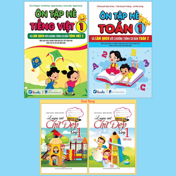 Bộ Sách Ôn Tập Hè Tiếng Việt 2 + Ôn Tập Hè Toán 2 (Bộ 2 Cuốn) - Tặng Kèm Sách Luyện Viết Chữ Đẹp Lớp 2 - Tập 1 + Tập 2 - Ảnh 6