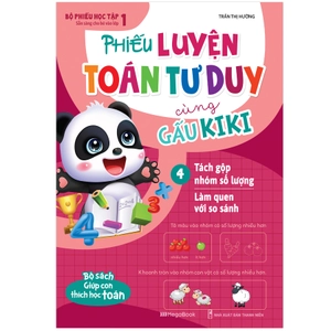 bộ sách phiếu học tập cùng gấu kiki (bộ 9 cuốn) - Ảnh 11