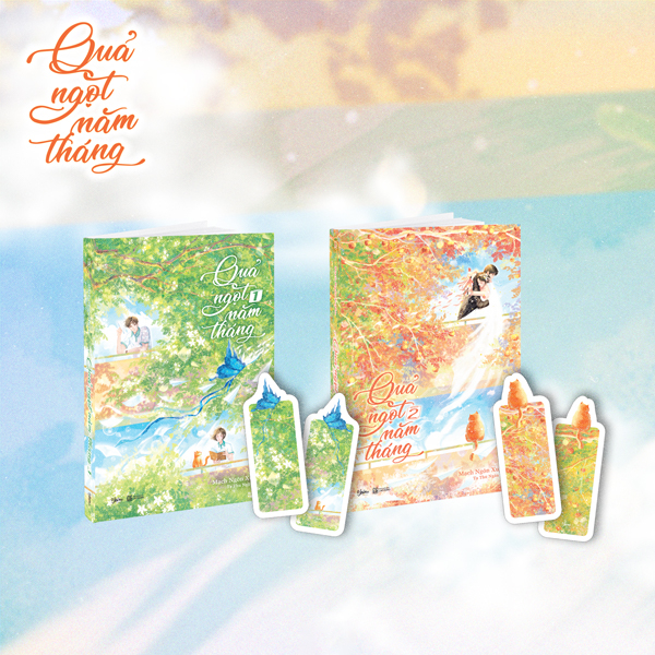 Bộ Sách Quả Ngọt Năm Tháng - Tập 1 + Tập 2 (Bộ 2 Tập) - Tặng Kèm 2 Bookmark Cán Màng Lụa Ánh Ngọc Trai