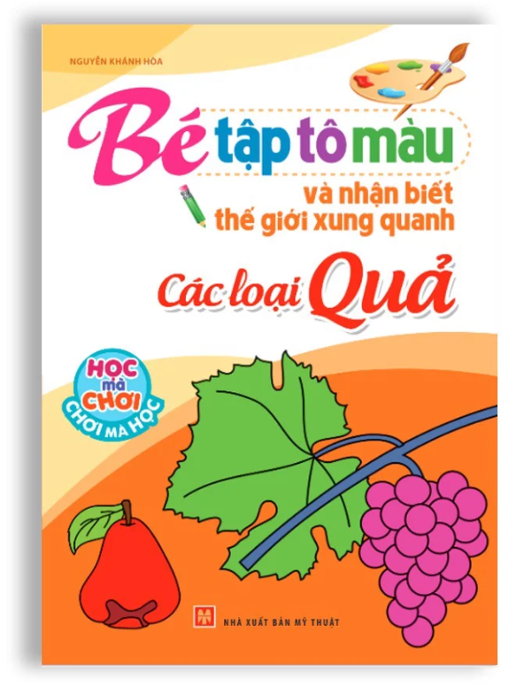 Bộ Sách Tập Tô Màu Mẫu Giáo (Bộ 8 Cuốn) - Ảnh 6