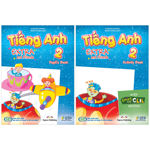 Bộ Sách Tiếng Anh 2 - Extra And Friends - Pupil's Book + Activity Book (Bộ 2 Cuốn)