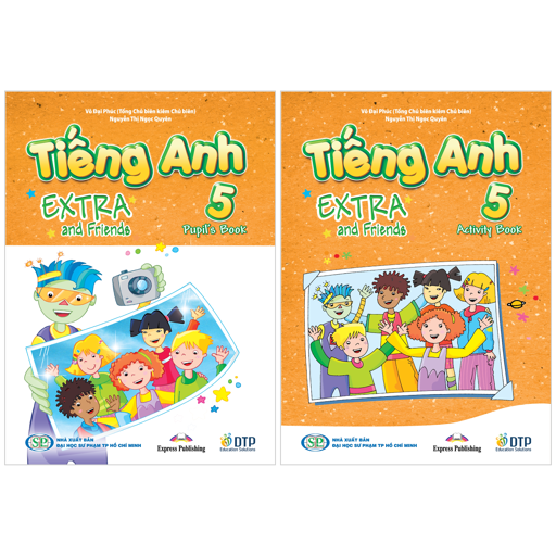 Bộ Sách Tiếng Anh 5 - Extra And Friends - Pupil's Book + Activity Book (Bộ 2 Cuốn)