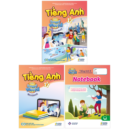 Bộ Sách Tiếng Anh 9 - I-Learn Smart World - Student's Book + Workbook + Notebook (Bộ 3 Cuốn)