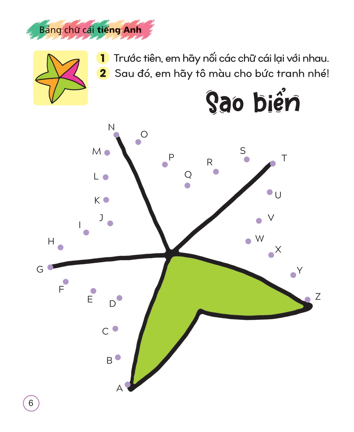 bộ sách tô màu sáng tạo giúp bé làm quen với chữ cái và con số (bộ 5 cuốn) - Ảnh 7