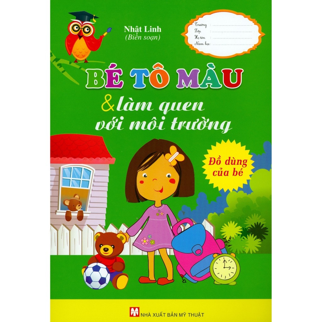 bộ sách tô màu và làm quen với môi trường dành cho bé (bộ 10 cuốn) - Ảnh 5