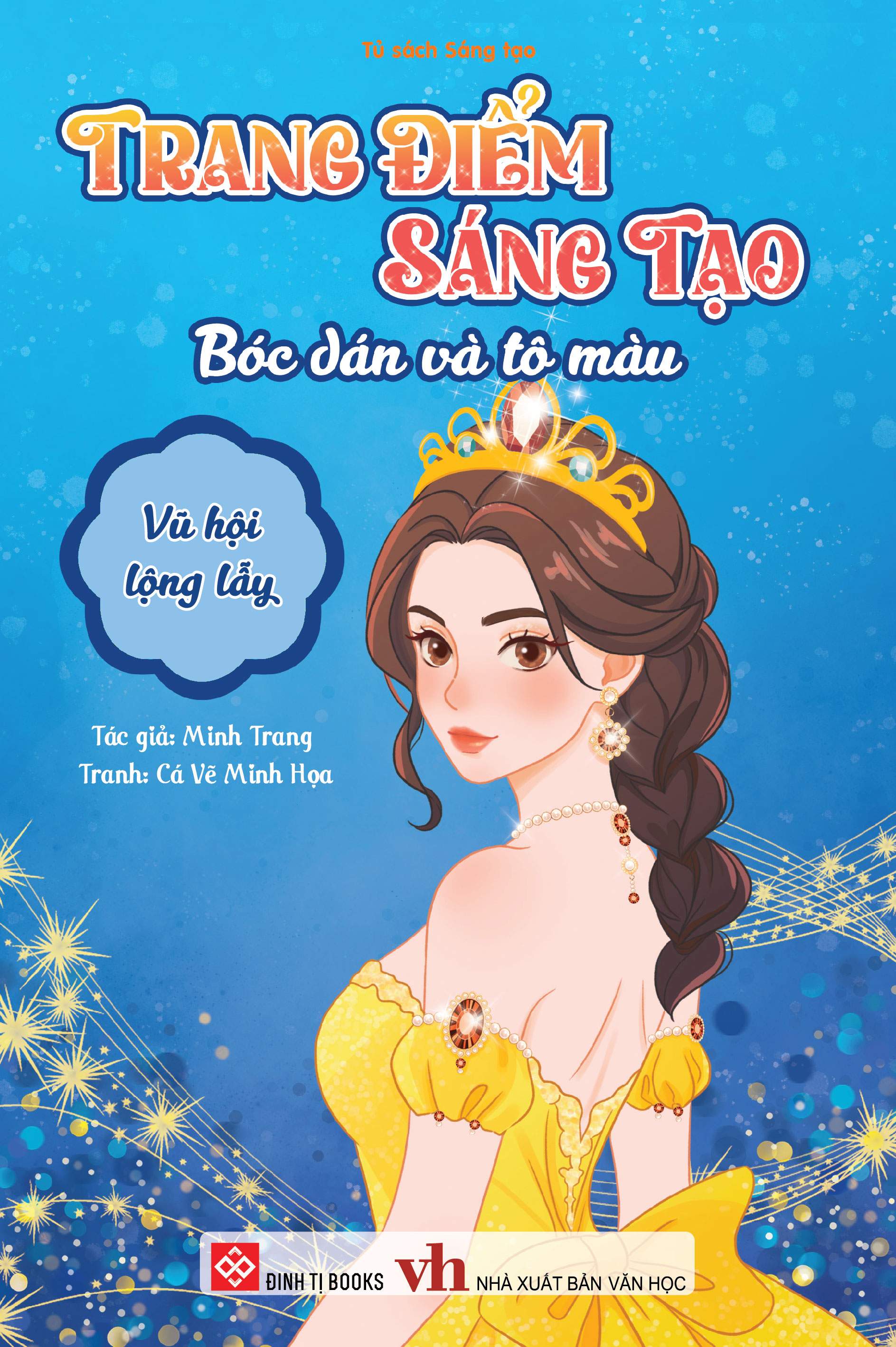 Bộ Sách Trang Điểm Sáng Tạo - Bóc Dán Và Tô Màu (Bộ 5 Cuốn) - Ảnh 2