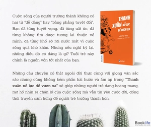 bộ sách tuổi trẻ vững bước để vươn xa: tuổi trẻ kiên cường để vững bước + thanh xuân nỗ lực để vươn xa (bộ 2 cuốn) - Ảnh 5