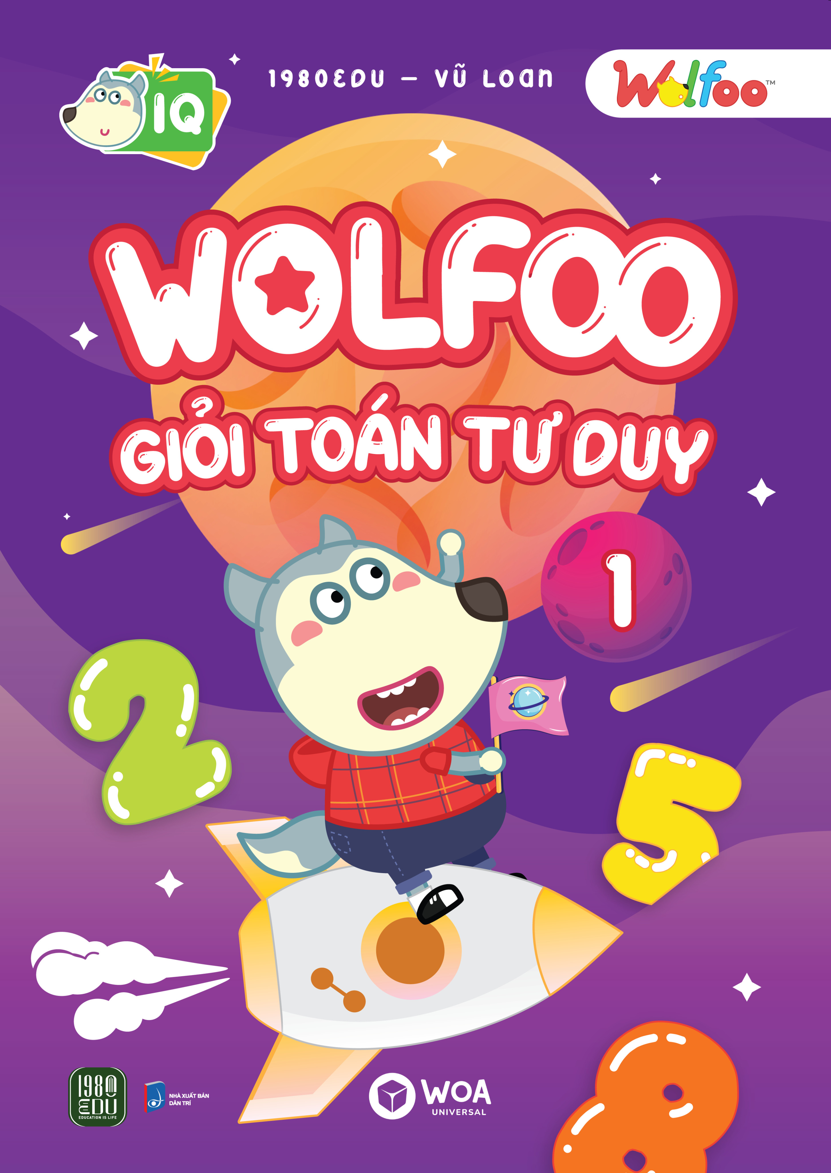 Bộ Sách Wolfoo Giỏi Toán Tư Duy: Tập 1 - 6 (Bộ 6 Tập) - Ảnh 2