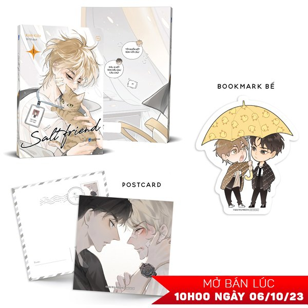bộ salt friend - tập 1 - tặng kèm bookmark + postcard