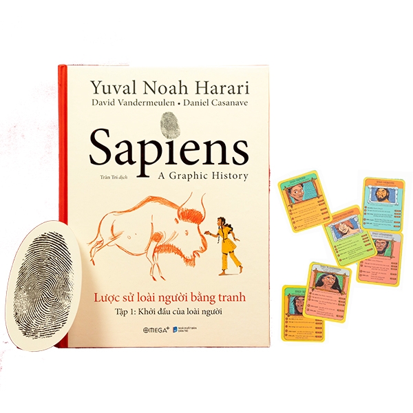 bộ sapiens - lược sử loài người bằng tranh - tập 1: khởi đầu của loài người