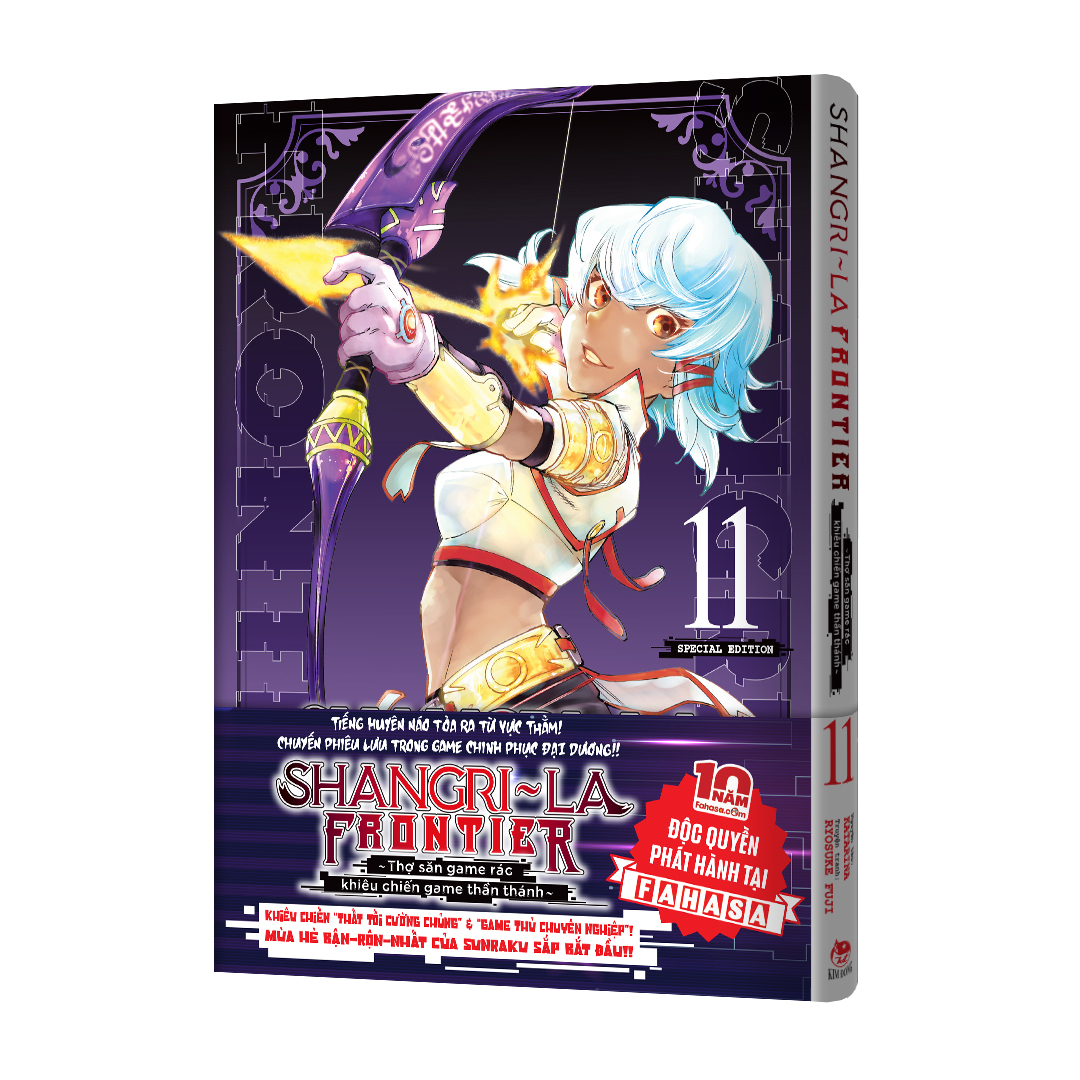 Bo
Shangri-La Frontier - Tho San Game Rac Khieu Chien Game Than Thanh - Tap 11 - Ban Dac Biet - Tang Kem Bia Ao Thiet Ke Moi + Bia Hologram + Set 5 Standee PVC - Doc Quyen Fahasa - Ảnh 5