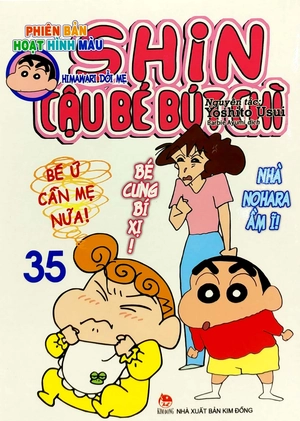 bộ shin - cậu bé bút chì - phiên bản hoạt hình màu - tập 35 (tái bản 2019) - Ảnh 7