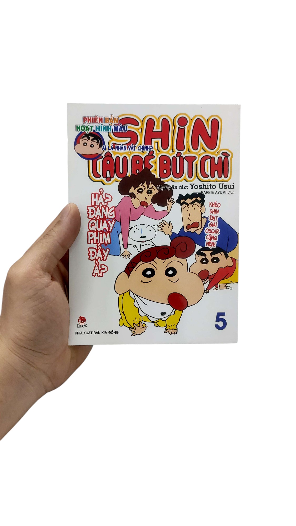 Bộ Shin - Cậu Bé Bút Chì - Phiên Bản Hoạt Hình Màu - Tập 5 - Ai Là Nhân Vật Chính? (Tái Bản 2024) - Ảnh 14