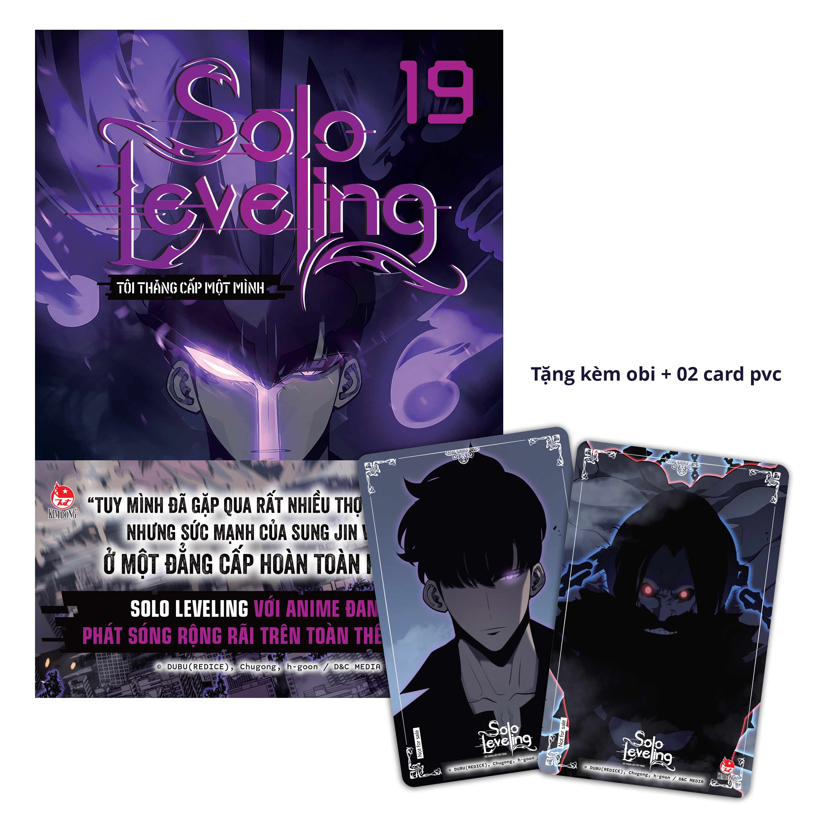 Bộ Solo Leveling - Tôi Thăng Cấp Một Mình - Tập 19 - Tặng Kèm Obi + 2 PVC Card - Ảnh 2