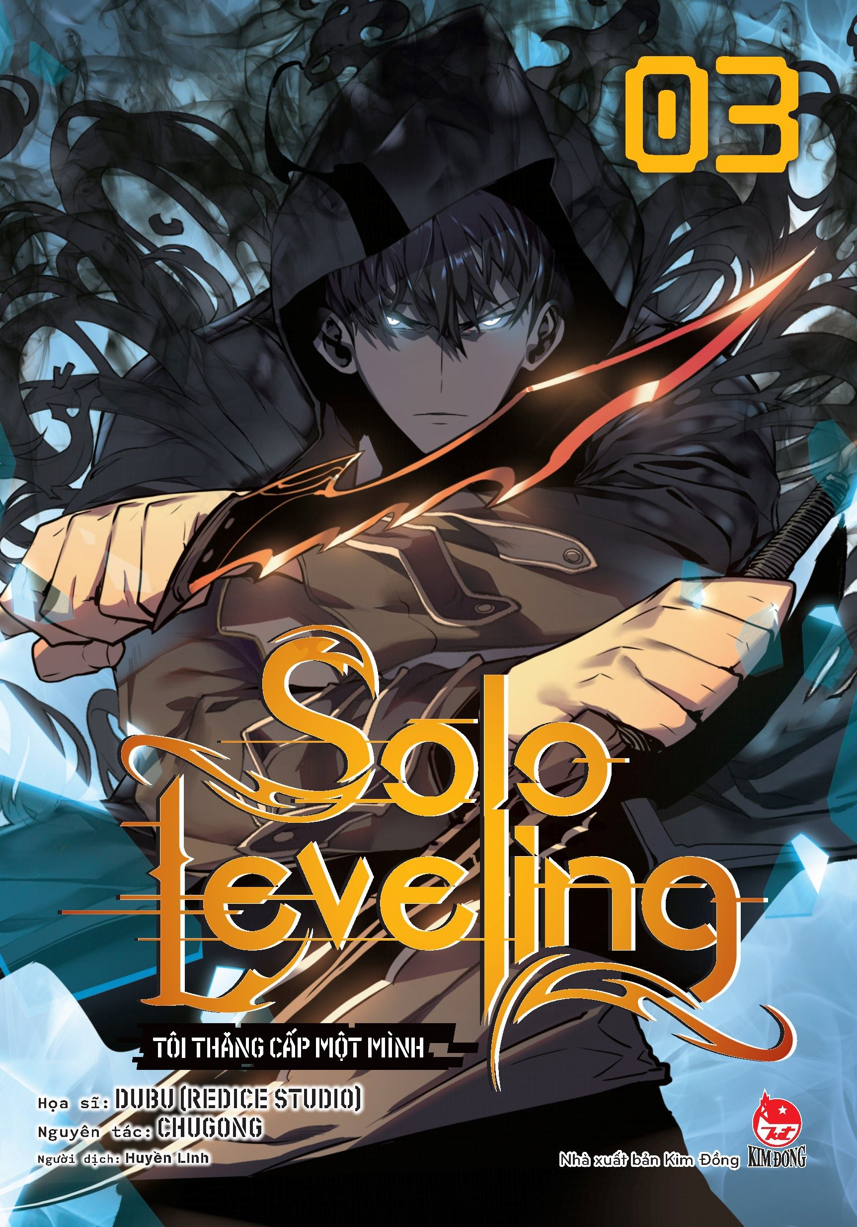 bộ solo leveling - tôi thăng cấp một mình - tập 3 - tặng kèm obi + 2 pvc card - Ảnh 3