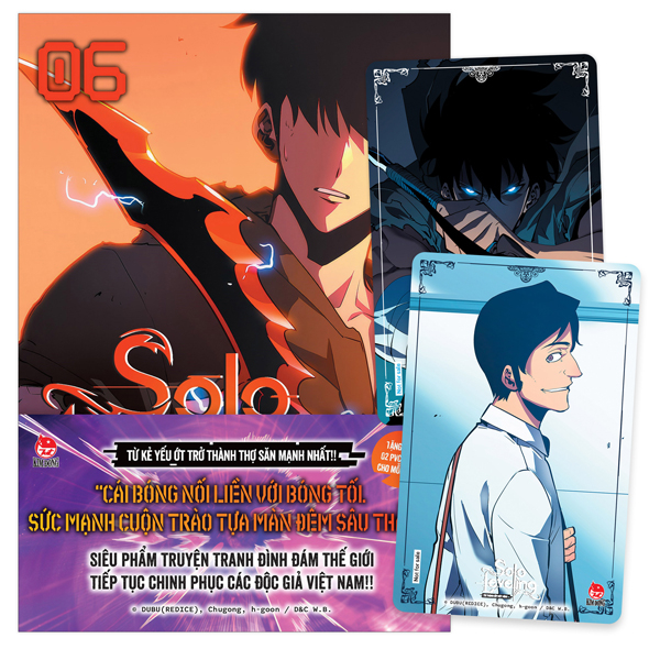 Bo
Solo Leveling - Toi Thang Cap Mot Minh - Tap 6 - Tang Kem Obi + 2 PVC Card