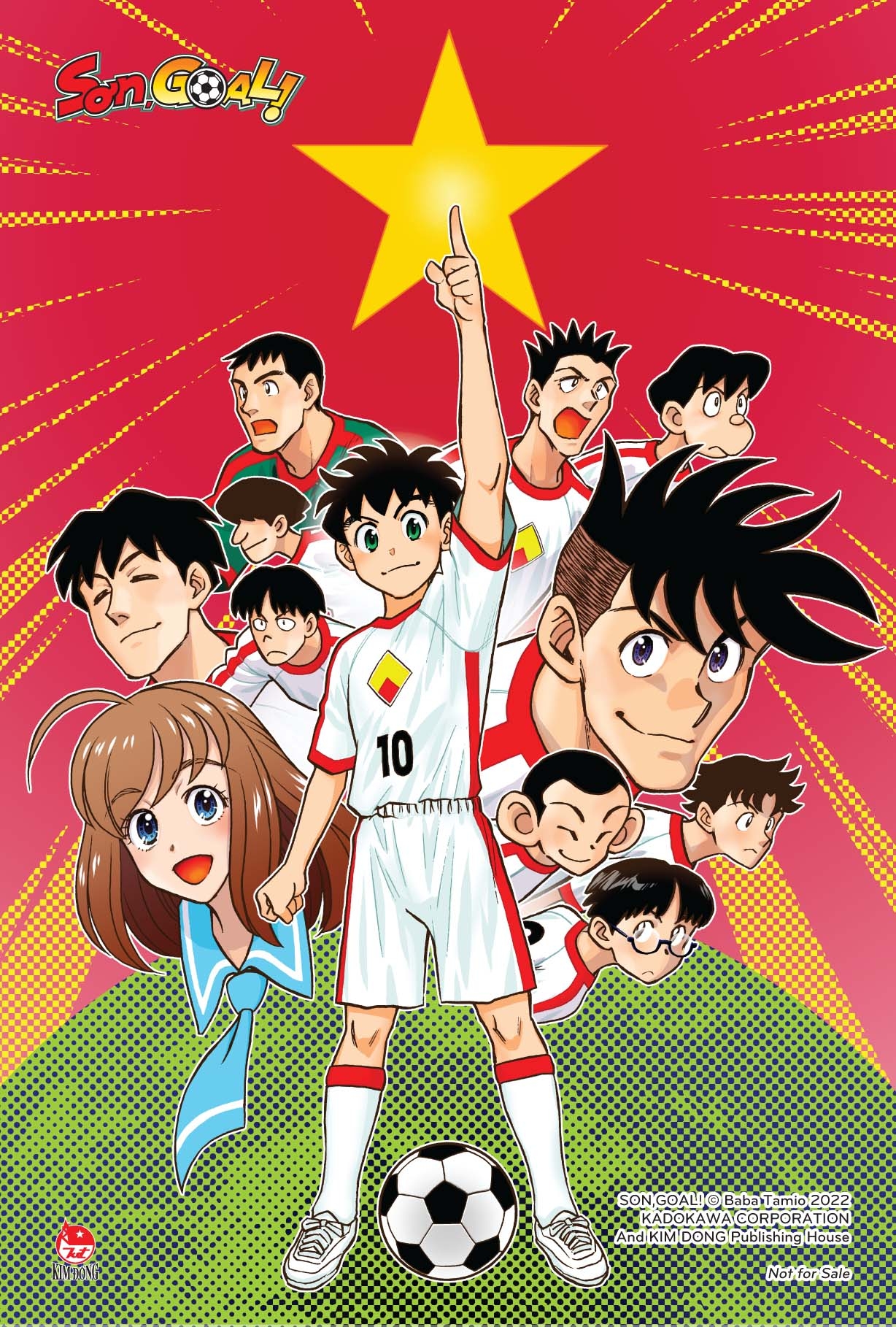bộ sơn, goal! - tập 1 - tặng kèm obi + bìa bonus + postcard độc quyền - Ảnh 3
