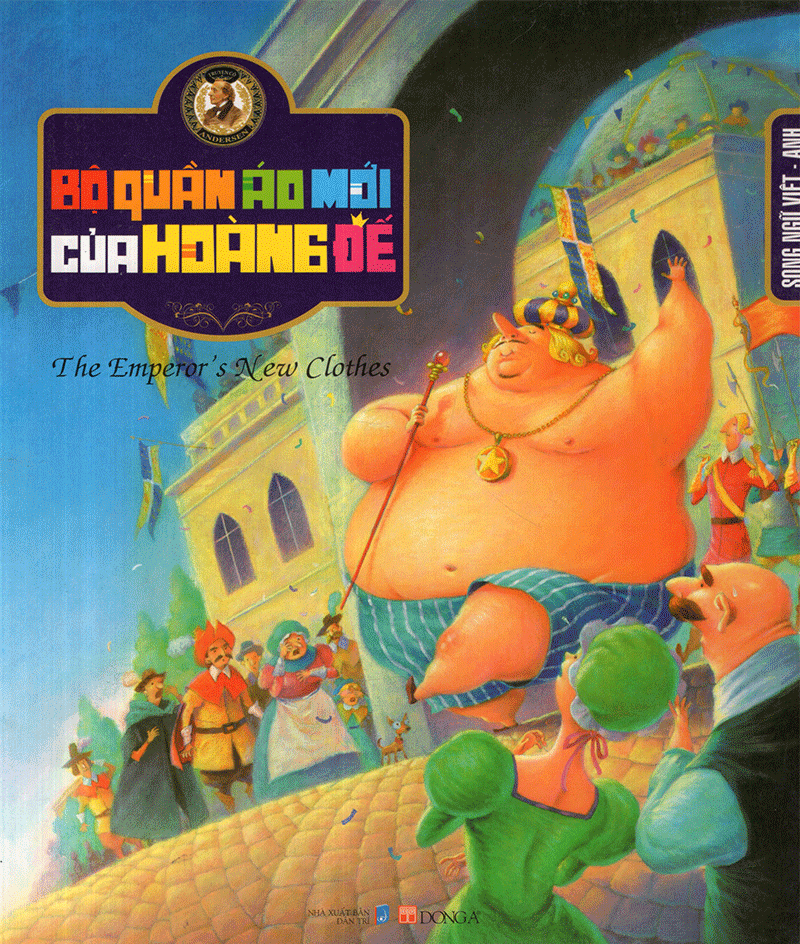bộ song ngữ andecxen 1 - bộ quần áo mới của hoàng đế - Ảnh 3