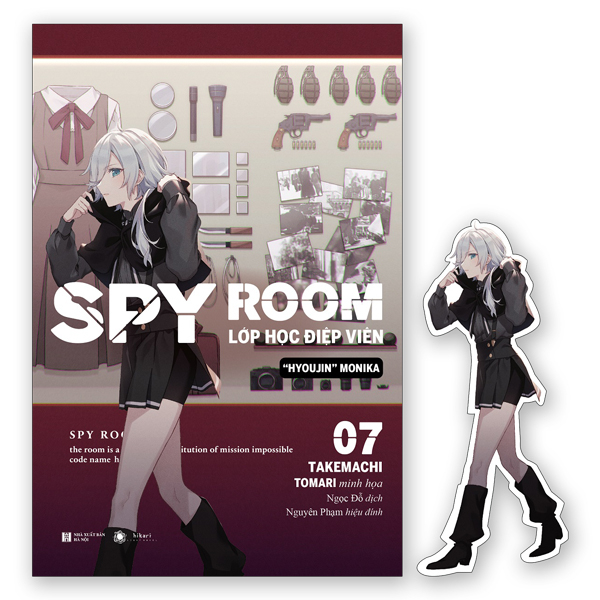 Bộ SPY ROOM - Lớp Học Điệp Viên - Tập 8 - Sougen Sara - Tặng Kèm Bookmark - Ảnh 12