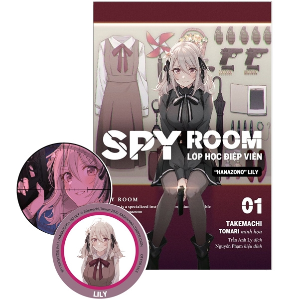 Bộ SPY ROOM - Lớp Học Điệp Viên - Tập 8 - Sougen Sara - Tặng Kèm Bookmark - Ảnh 5