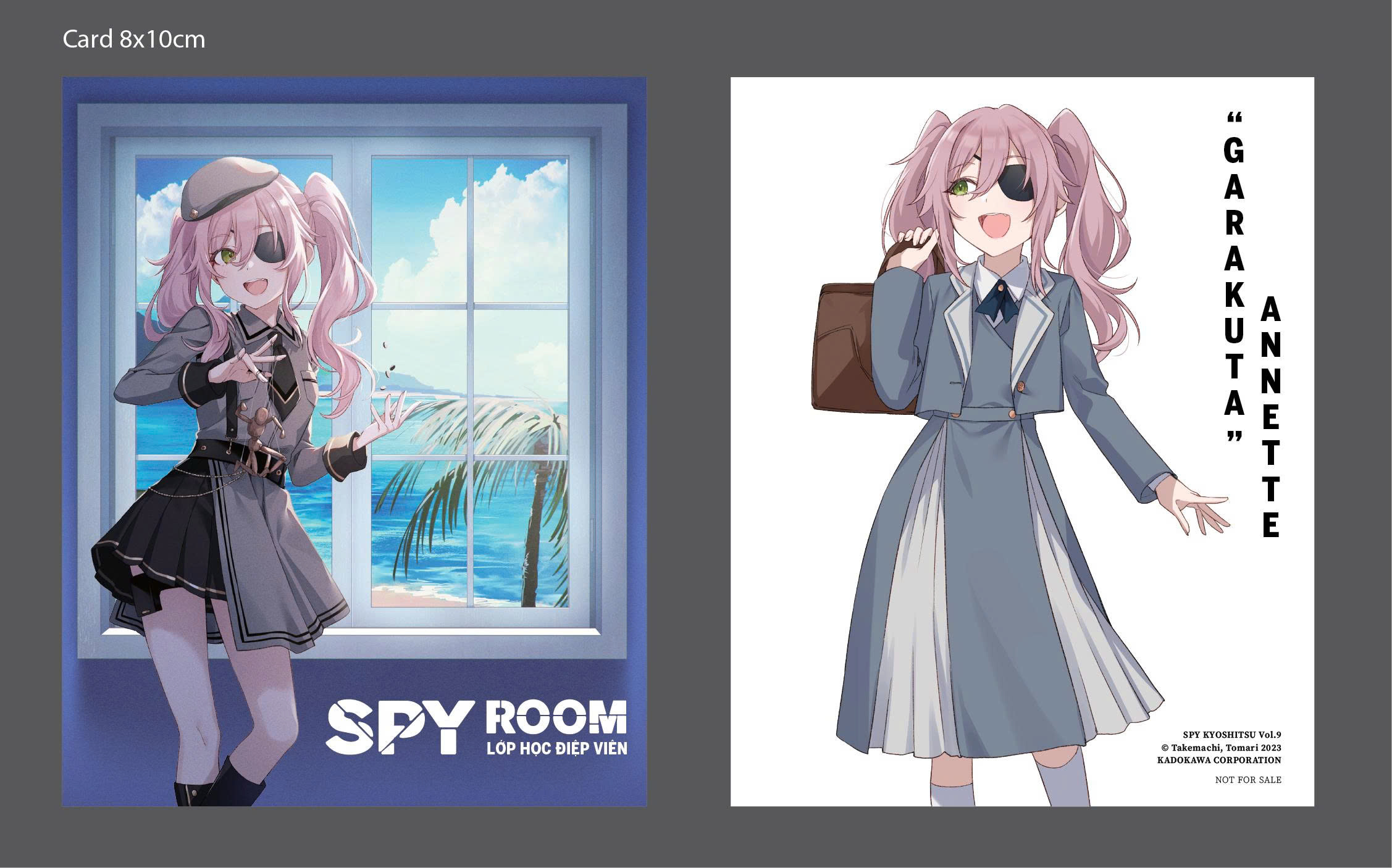Bộ
SPY ROOM - Lớp Học Điệp Viên - Tập 9 - "Garakuta" Annette - Tặng Kèm Card - Ảnh 3