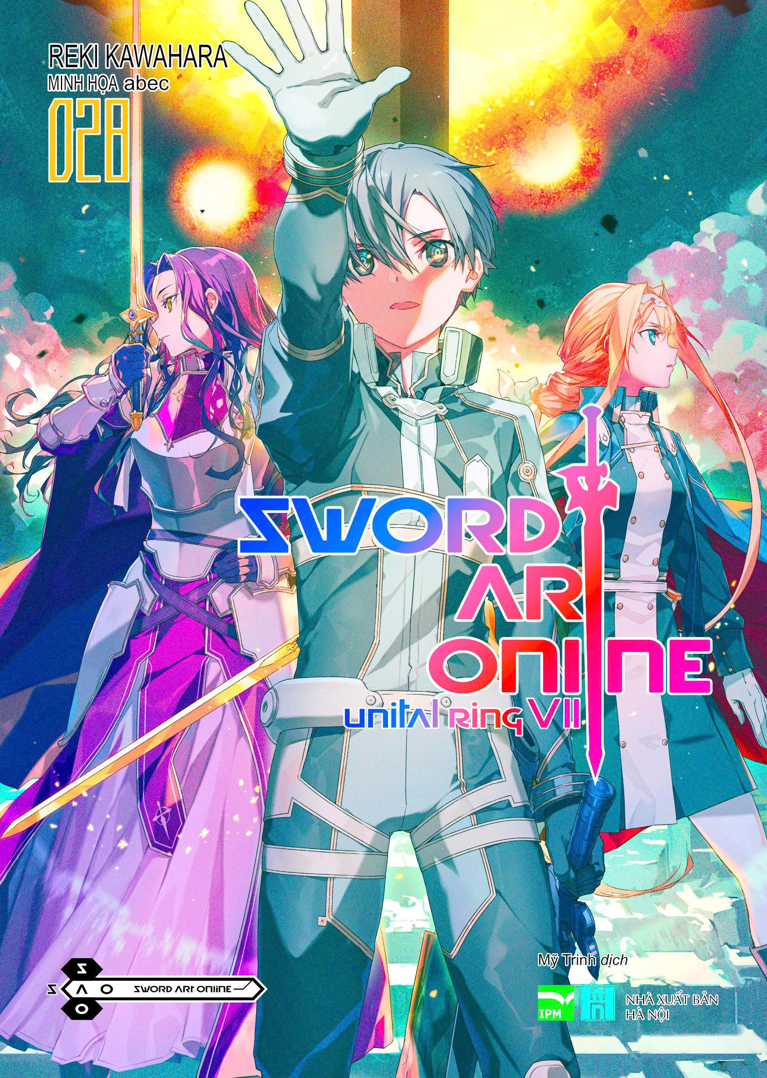 Bộ Sword Art Online - Tập 28 - Unital Ring VII - Bản Đặc Biệt - Tặng Kèm Bookmark PVC + Tranh APET + Set 4 Card Nhân Vật - Ảnh 2