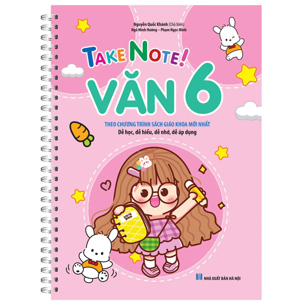 Bộ Take Note! Văn 6 - Có Lò Xo (Theo Chương Trình Sách Giáo Khoa Mới Nhất)