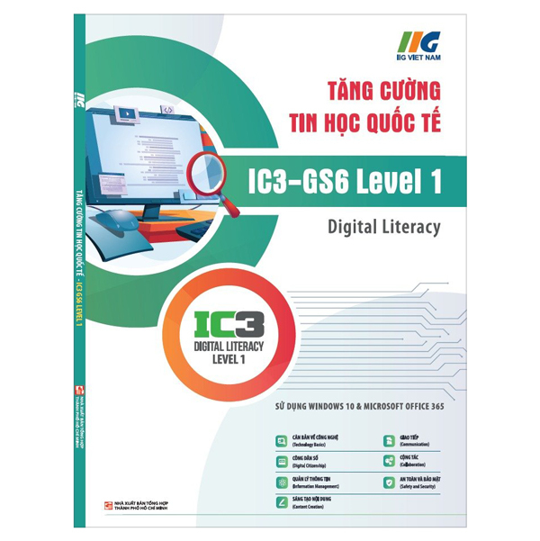 Bộ Tăng Cường Tin Học Quốc Tế - IC3-GS6 Level 2 - Digital Literacy (Tái Bản 2024) - Ảnh 5