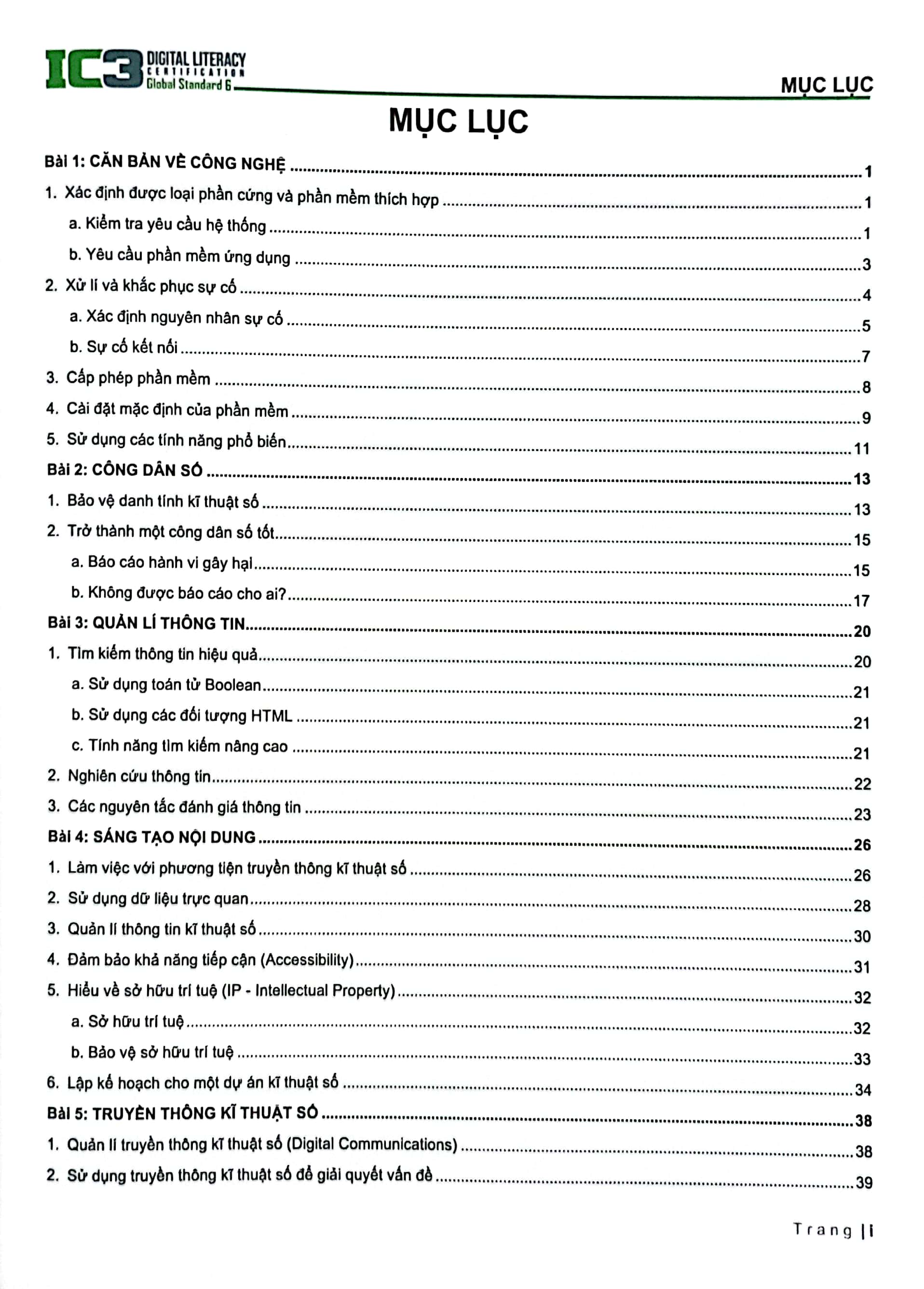 Bo
Tang Cuong Tin Hoc Quoc Te - IC3 - GS6 Level 3 (Tai Ban 2024) - Ảnh 3