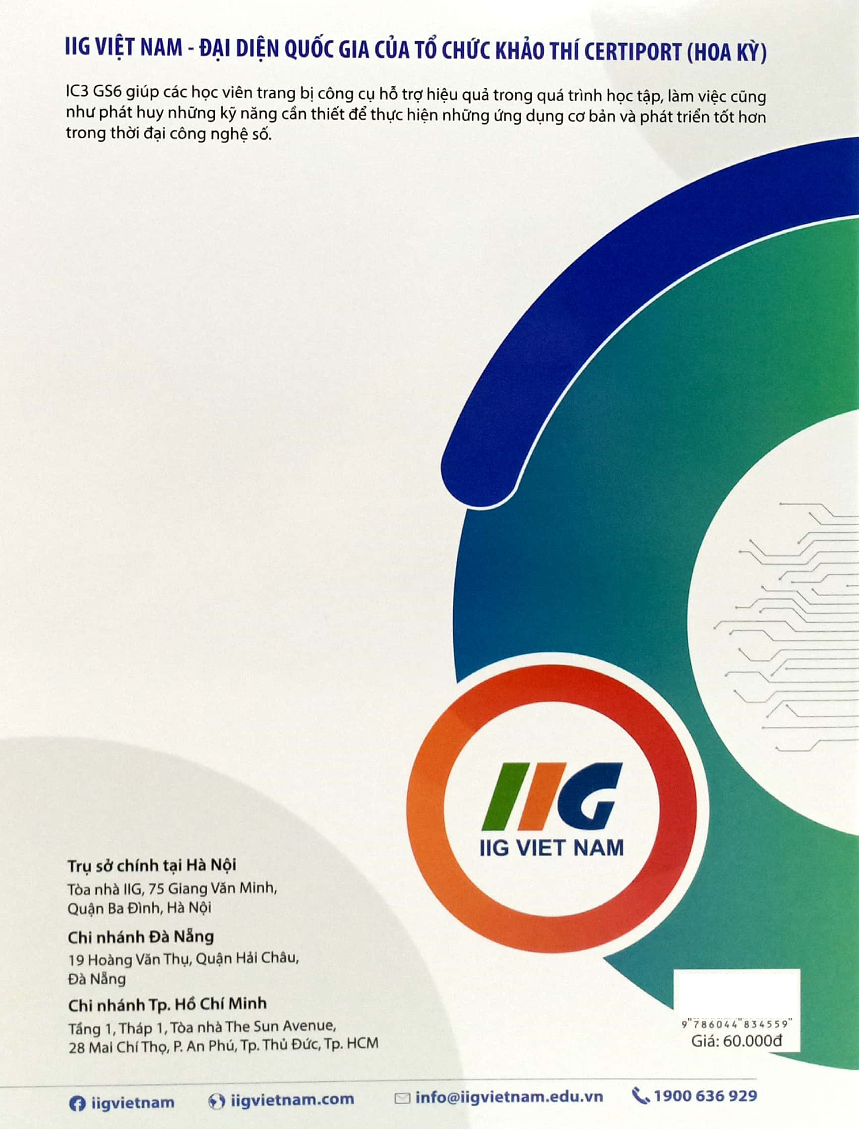 Bo
Tang Cuong Tin Hoc Quoc Te - IC3 - GS6 Level 3 (Tai Ban 2024) - Ảnh 7