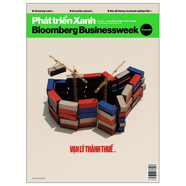 Bộ Tạp Chí Phát Triển Xanh Blooberg Businessweek - Số Tháng 5/2025 - Vạn Lý Thành Thuế
