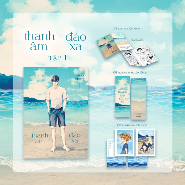Bộ
Thanh Âm Đảo Xa - Tập 1 - Tặng Kèm 1 Bookmark Hai Mặt + 2 Postcard Hai Mặt + 1 Leaflet
