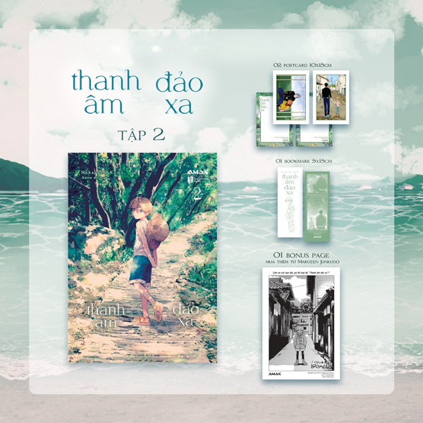 Bộ
Thanh Âm Đảo Xa - Tập 2 - Tặng Kèm 1 Bookmark Hai Mặt + 2 Postcard Hai Mặt + 1 Bonus Page