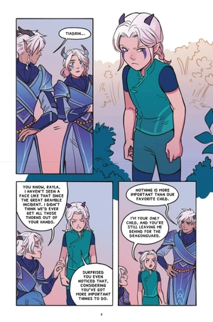 bộ the dragon prince #2: bloodmoon huntress: a graphic novel - Ảnh 5