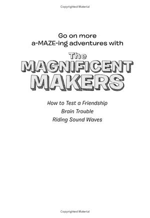 bộ the magnificent makers #3: riding sound waves - Ảnh 4