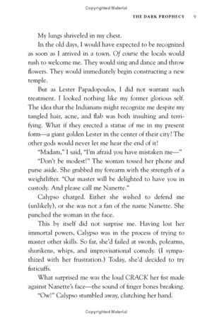 bộ the trials of apollo book 2: the dark prophecy - Ảnh 14