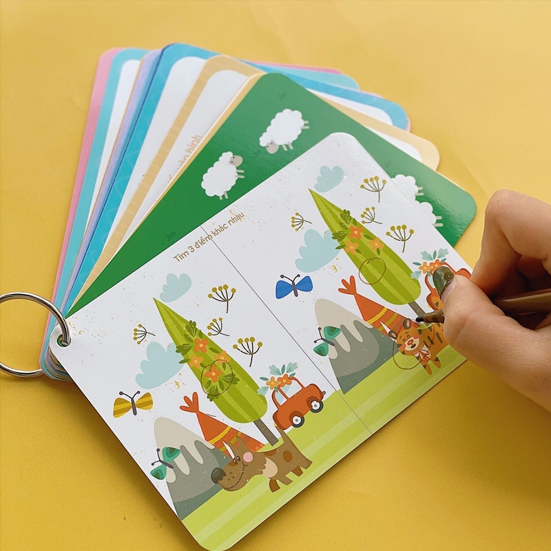 bộ thẻ tự học - khởi đầu tự tin: tí toáy tính toán - Ảnh 3
