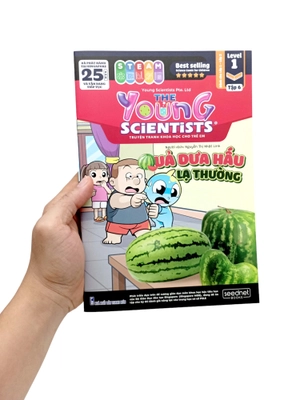 bộ the young scientist - truyện tranh khoa học cho trẻ em - level 1 - tập 6: quả dưa hấu lạ thường - Ảnh 7