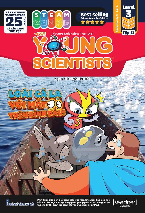 Bộ The Young Scientists - Truyện Tranh Khoa Học Cho Trẻ Em - Level 3 - Tập 11 - Loài Cá Lạ Với Mắt Trên Đỉnh Đầu! - Ảnh 2