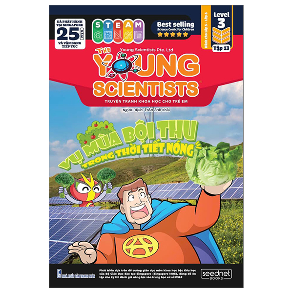 Bộ The Young Scientists - Truyện Tranh Khoa Học Cho Trẻ Em - Level 3 - Tập 13 - Vụ Mùa Bội Thu Trong Thời Tiết Nóng
