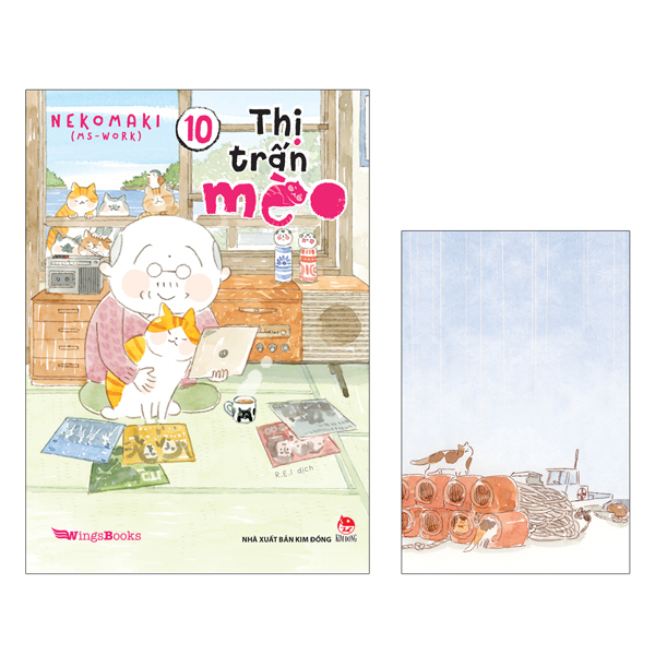 Bộ Thị Trấn Mèo - Tập 10 - Tặng Kèm Postcard