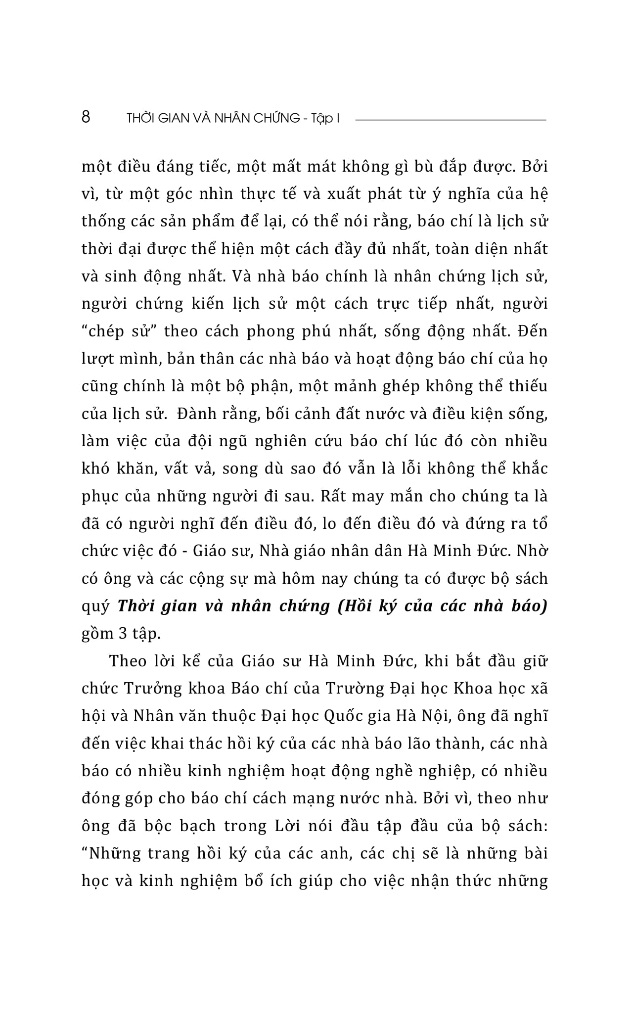 Bộ Thời Gian Và Nhân Chứng - Hồi Ký Của Các Nhà Báo - Tập I - Ảnh 10